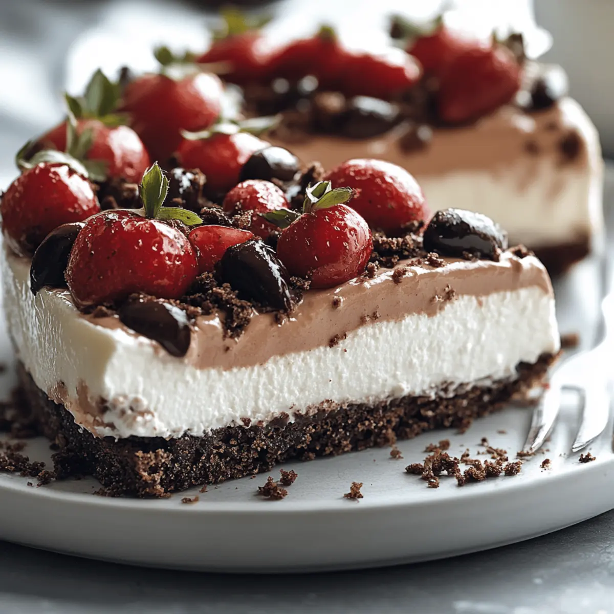 Black Forest Cheesecake