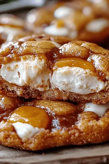 Apple Cider Cheesecake Cookies