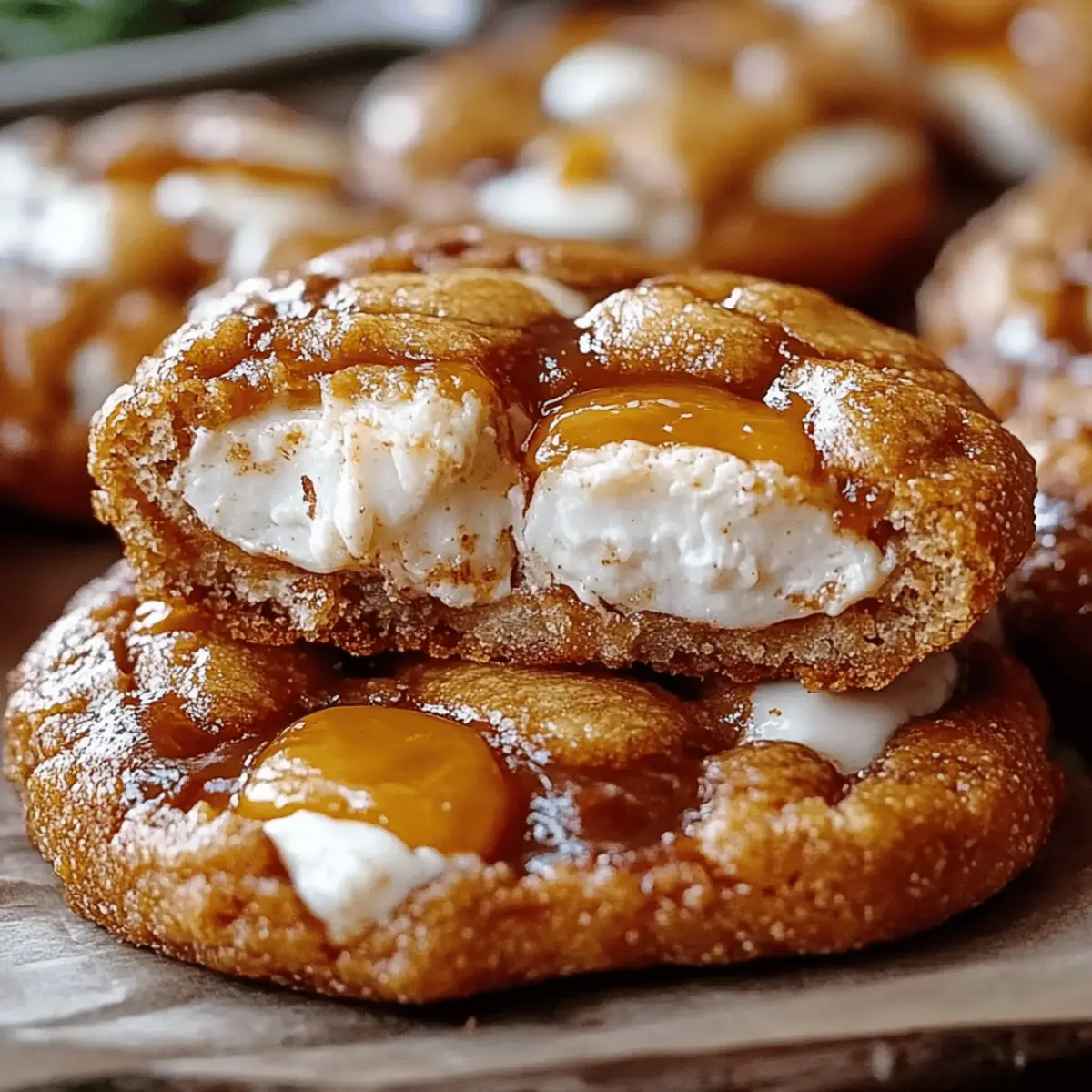 Apple Cider Cheesecake Cookies