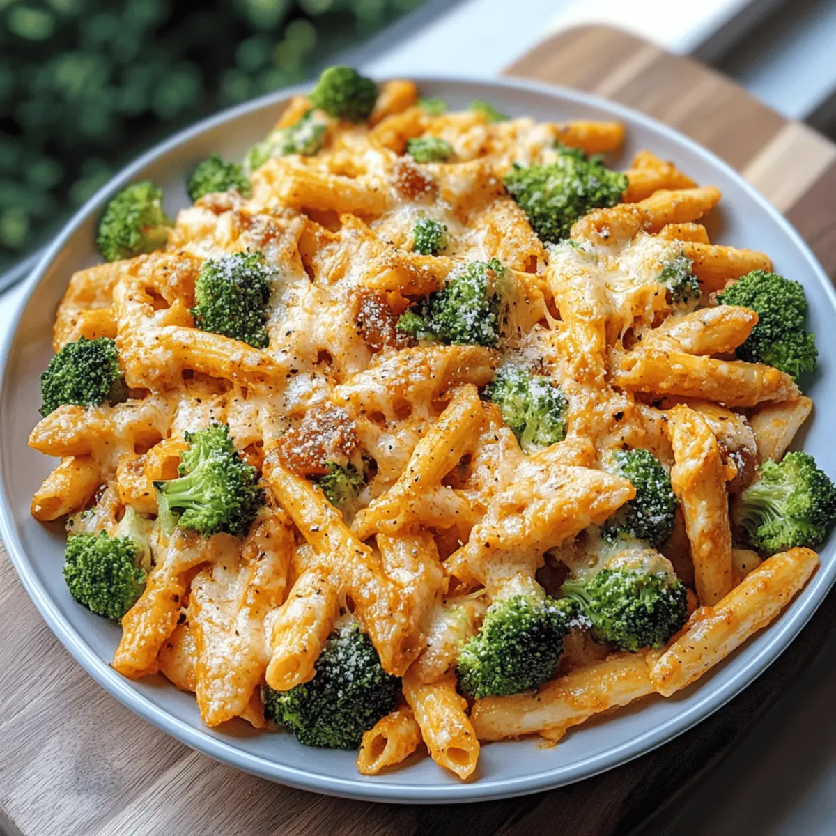 Cheesy Chicken Broccoli Pasta