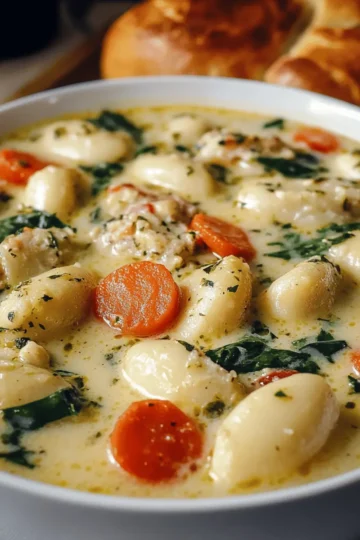 Chicken Gnocchi Soup