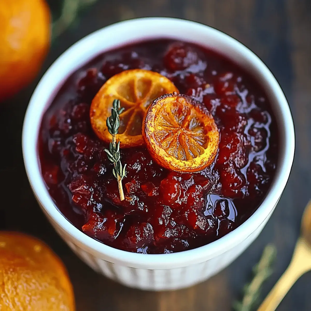 Cranberry Orange Sauce