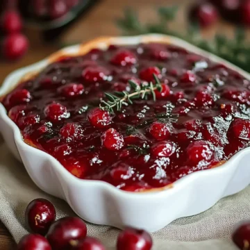 Cranberry Sauce