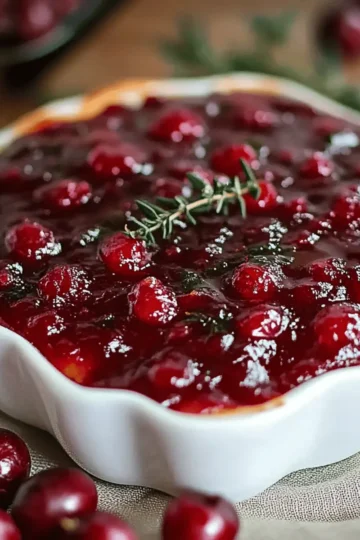 Cranberry Sauce