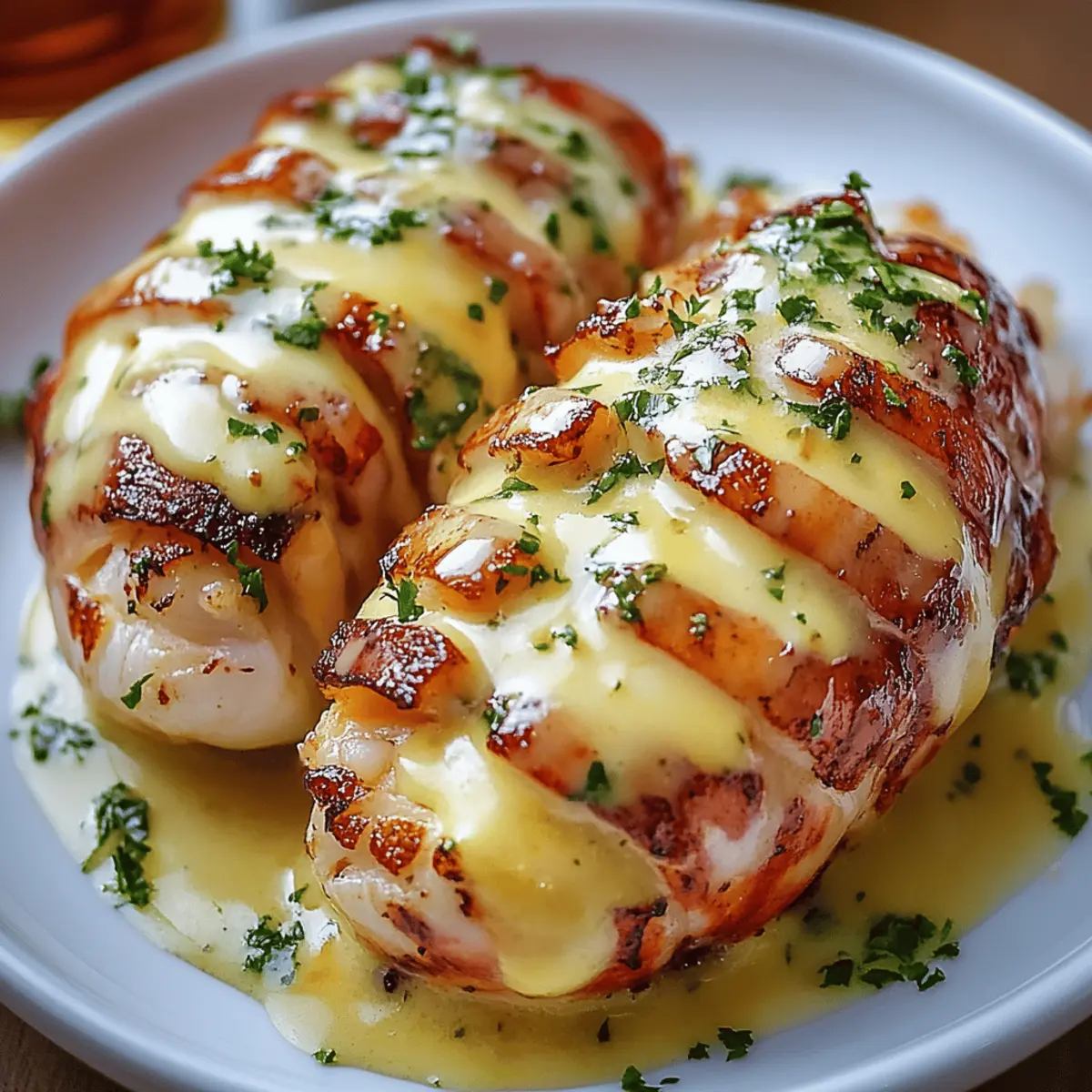 Creamy Garlic Butter Lobster Tails