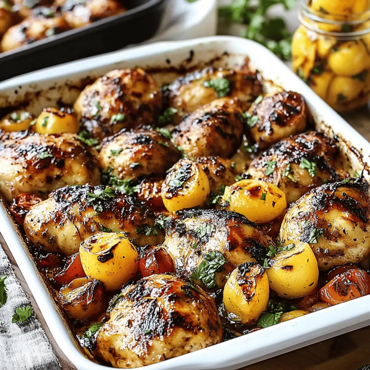 Savory Jamaican Pineapple Jerk Chicken Bake