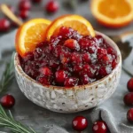 Zesty Maple Orange Cranberry Sauce
