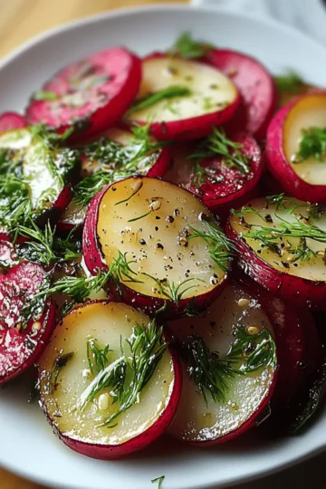 Crisp Cucumber and Beetroot Salad with Herb Dressing
