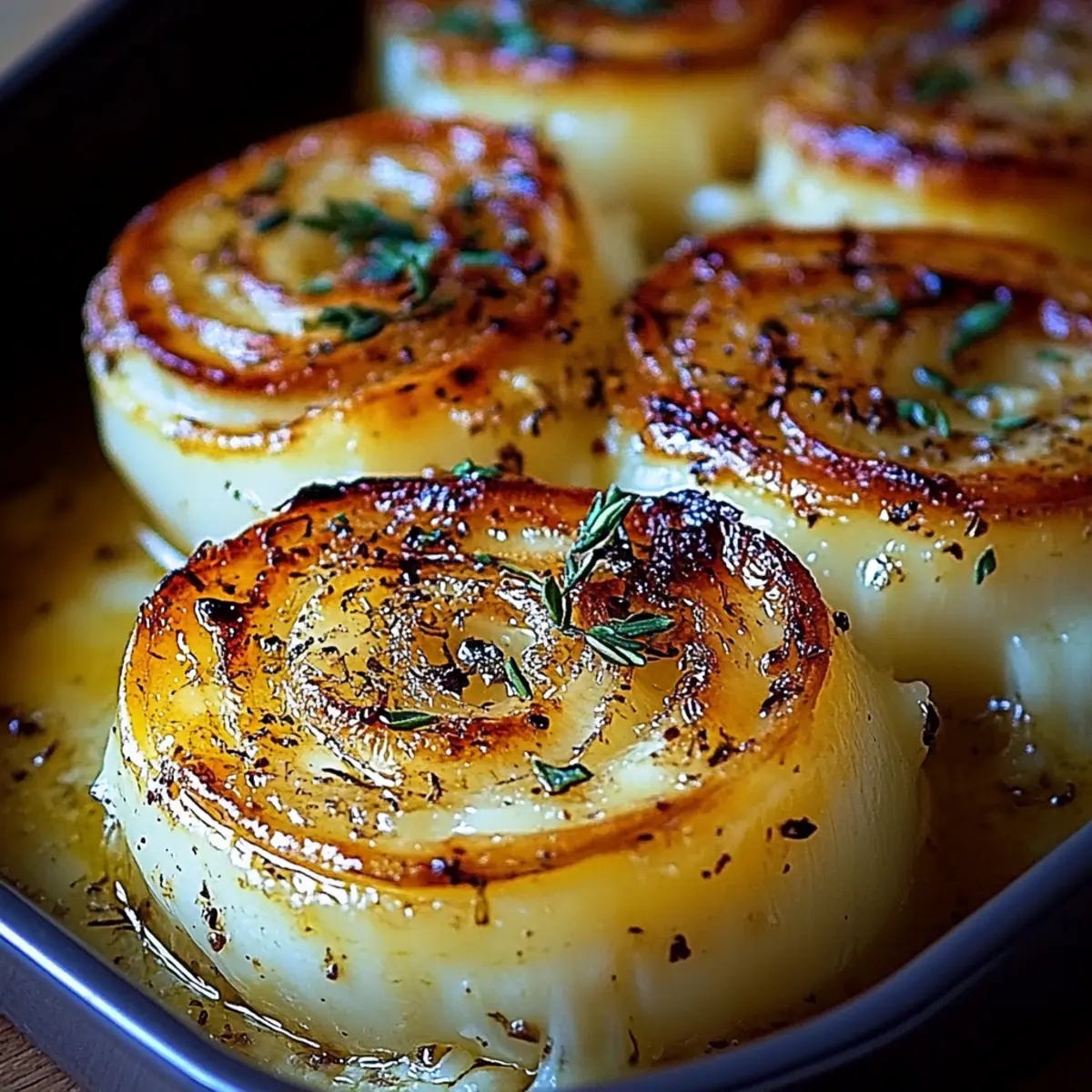 Baked Onions with Asiago Cheese
