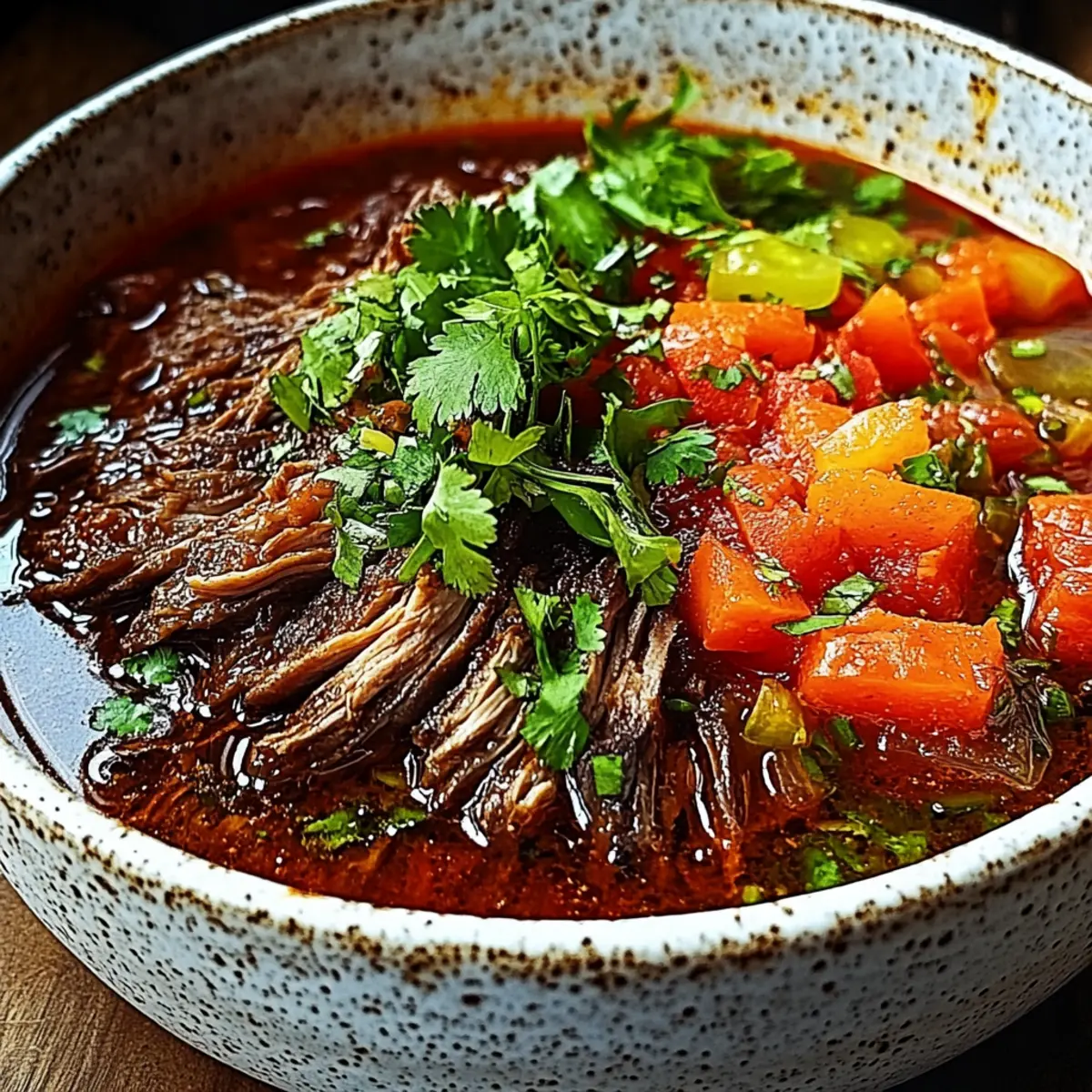 Birria with Rich Chile Sauce