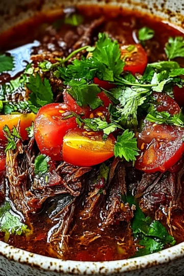 Birria with Rich Chile Sauce