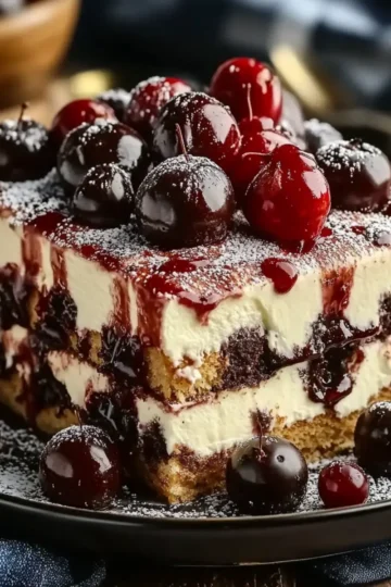Black Forest Tiramisu