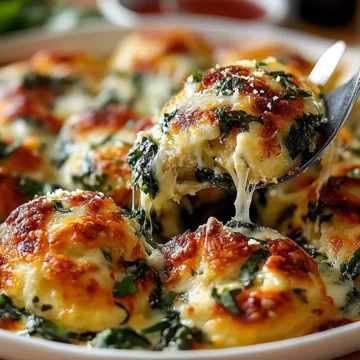 Cheesy Spinach And Ricotta Dumplings