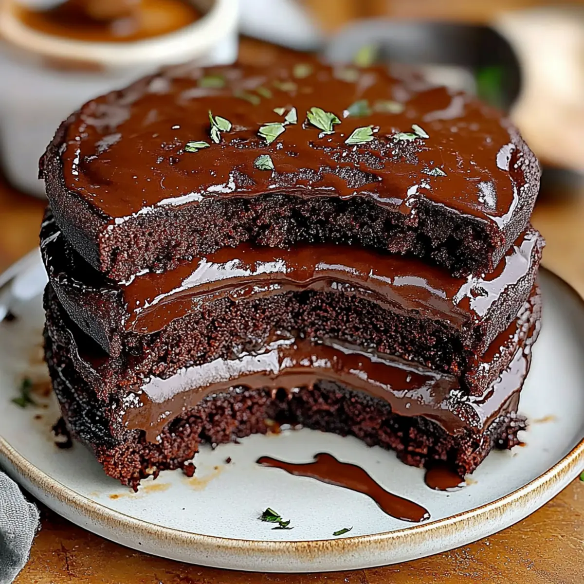 Chocolate Fudge Cake