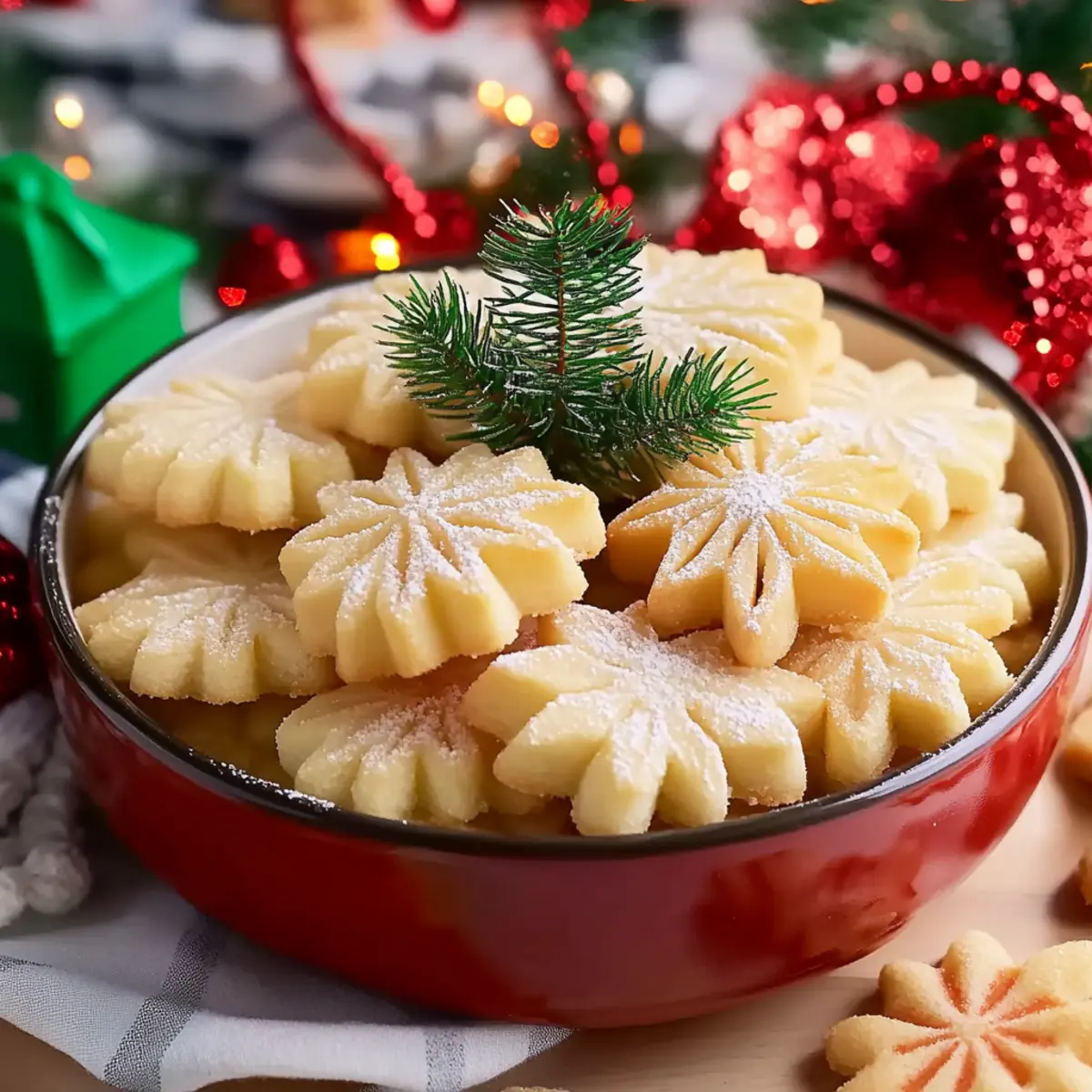 Christmas Spritz Cookies