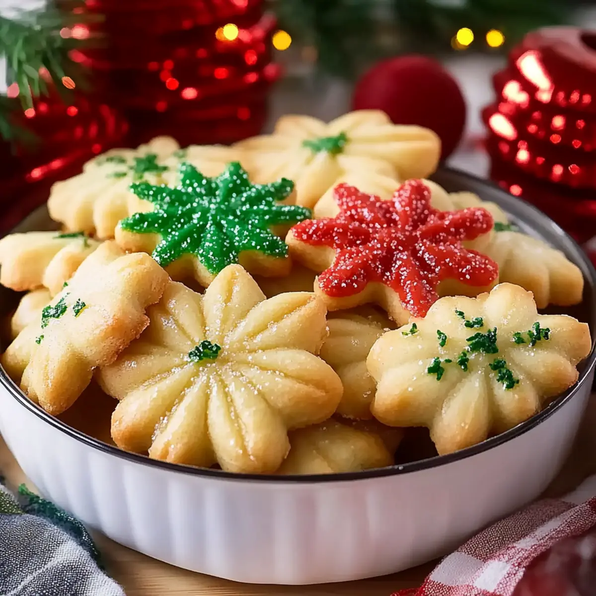 Christmas Spritz Cookies