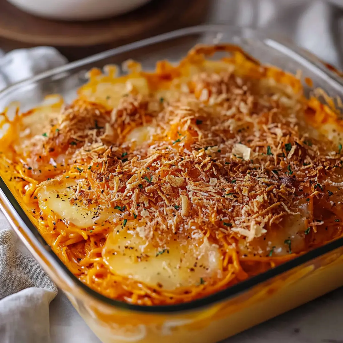 Grated Sweet Potato Casserole