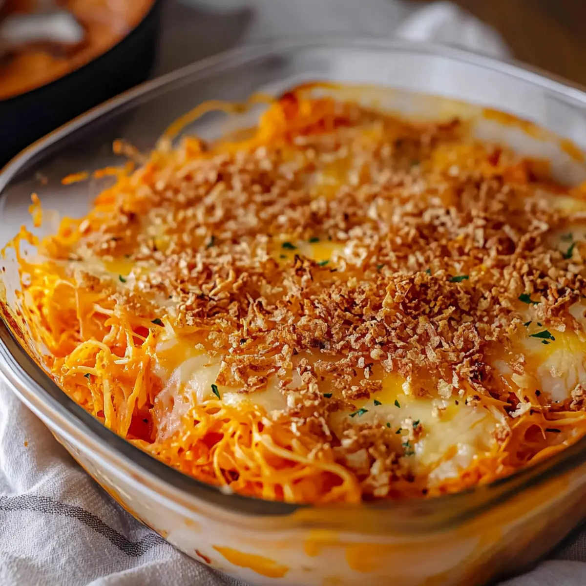 Grated Sweet Potato Casserole