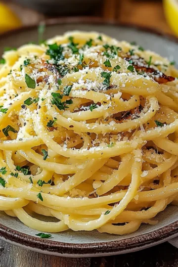 Lemon Garlic Butter Pasta