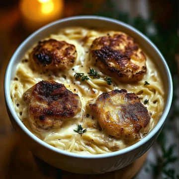 One-Skillet Creamy Chicken with Gruyere Orzo