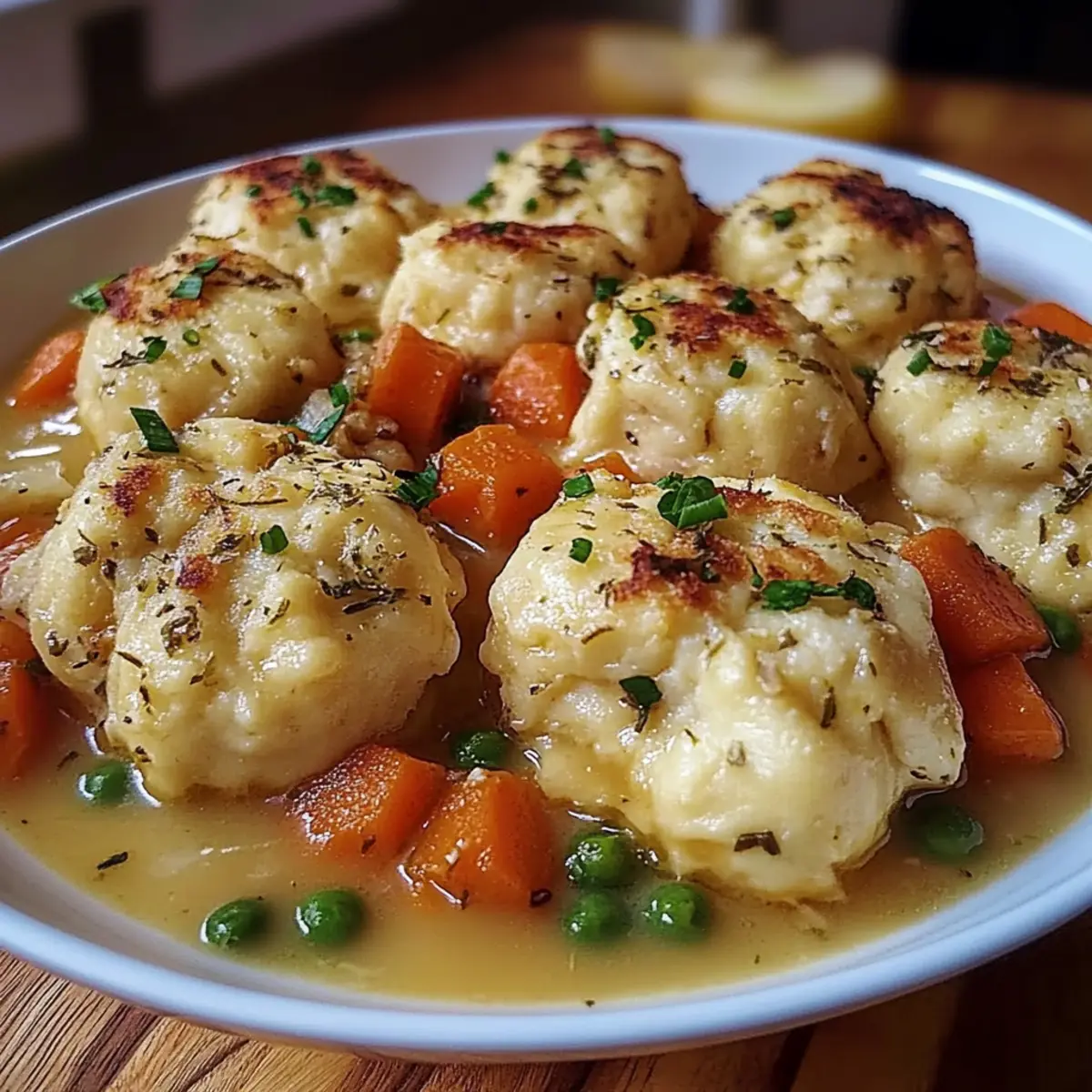 Pot Chicken and Dumplings