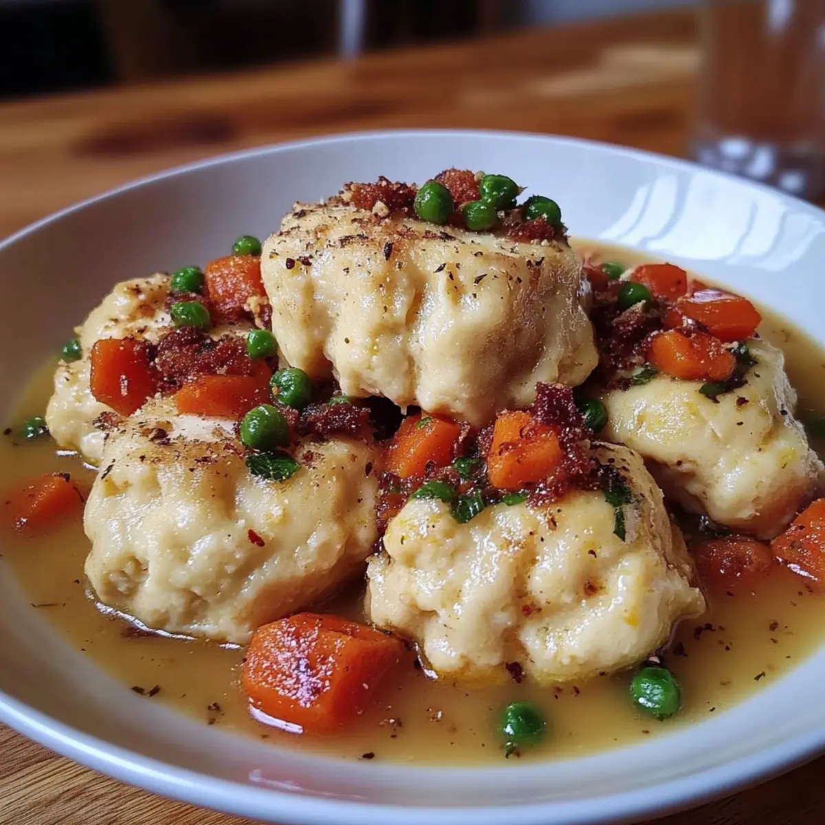 Pot Chicken and Dumplings