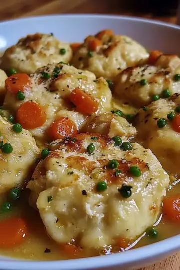 Pot Chicken and Dumplings