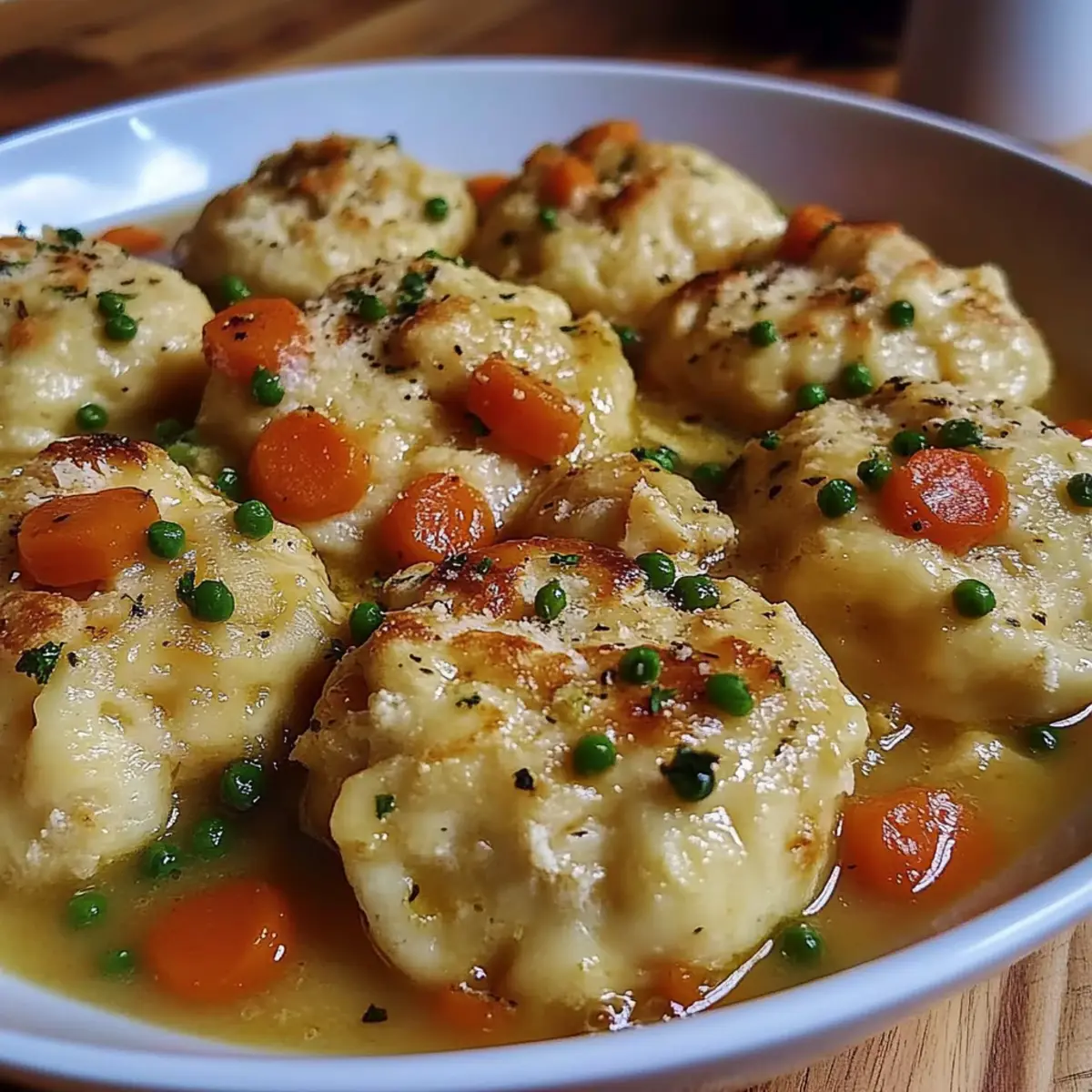 Pot Chicken and Dumplings