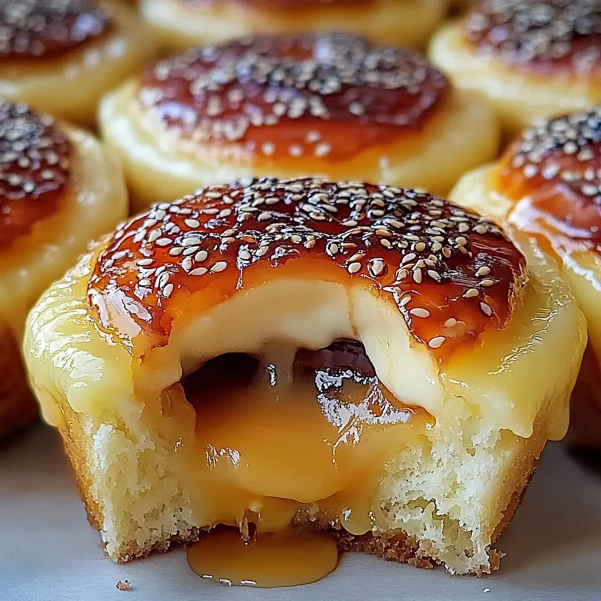 Vanilla Bean Creme Brulee Cheesecake Cupcakes