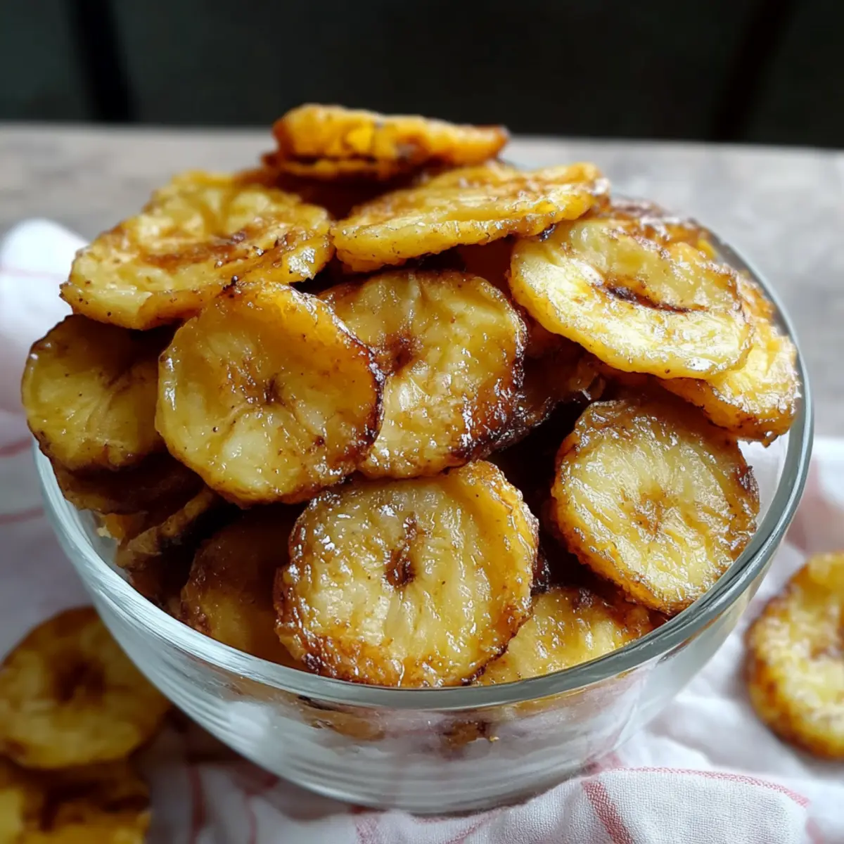 Air Fryer Banana Chips