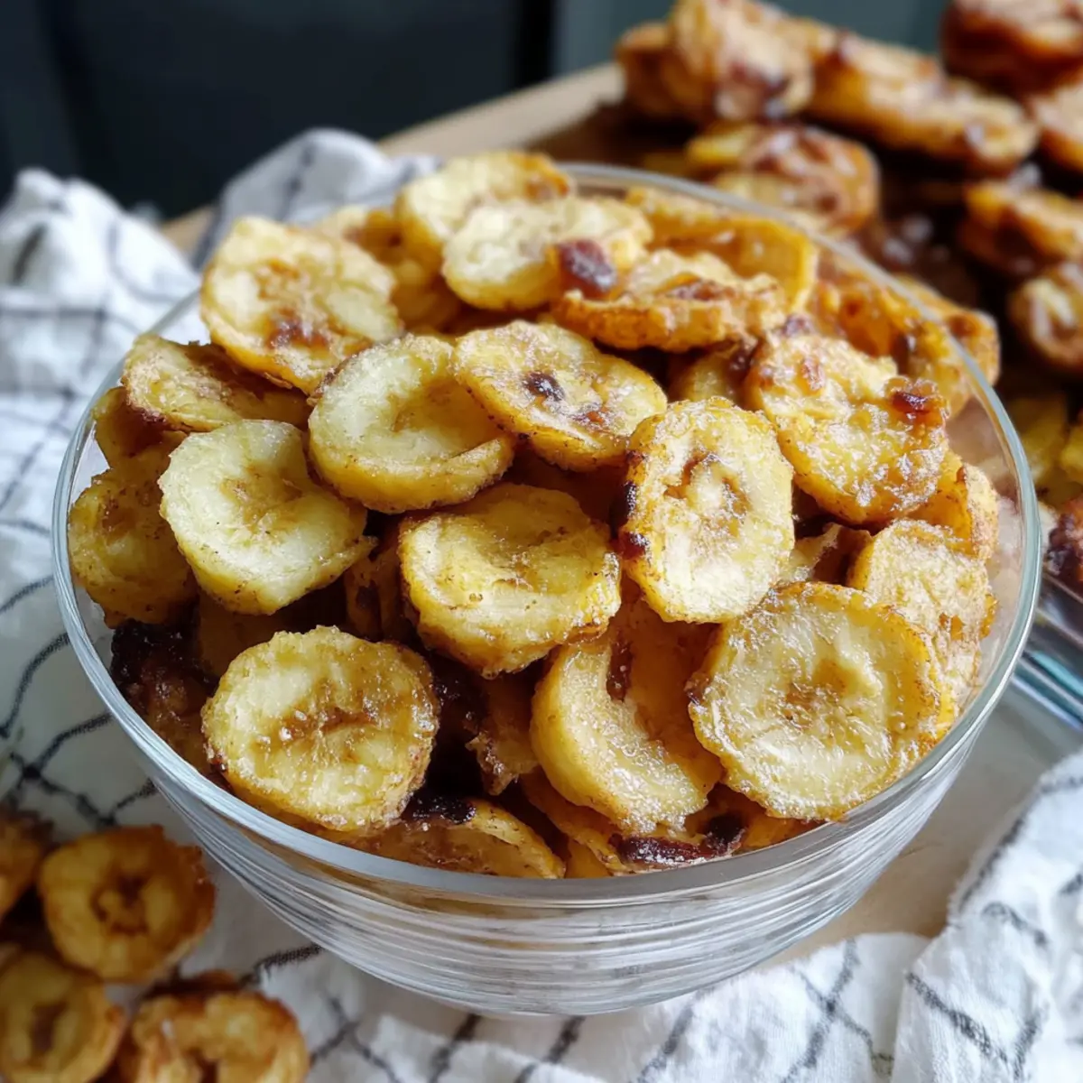 Air Fryer Banana Chips