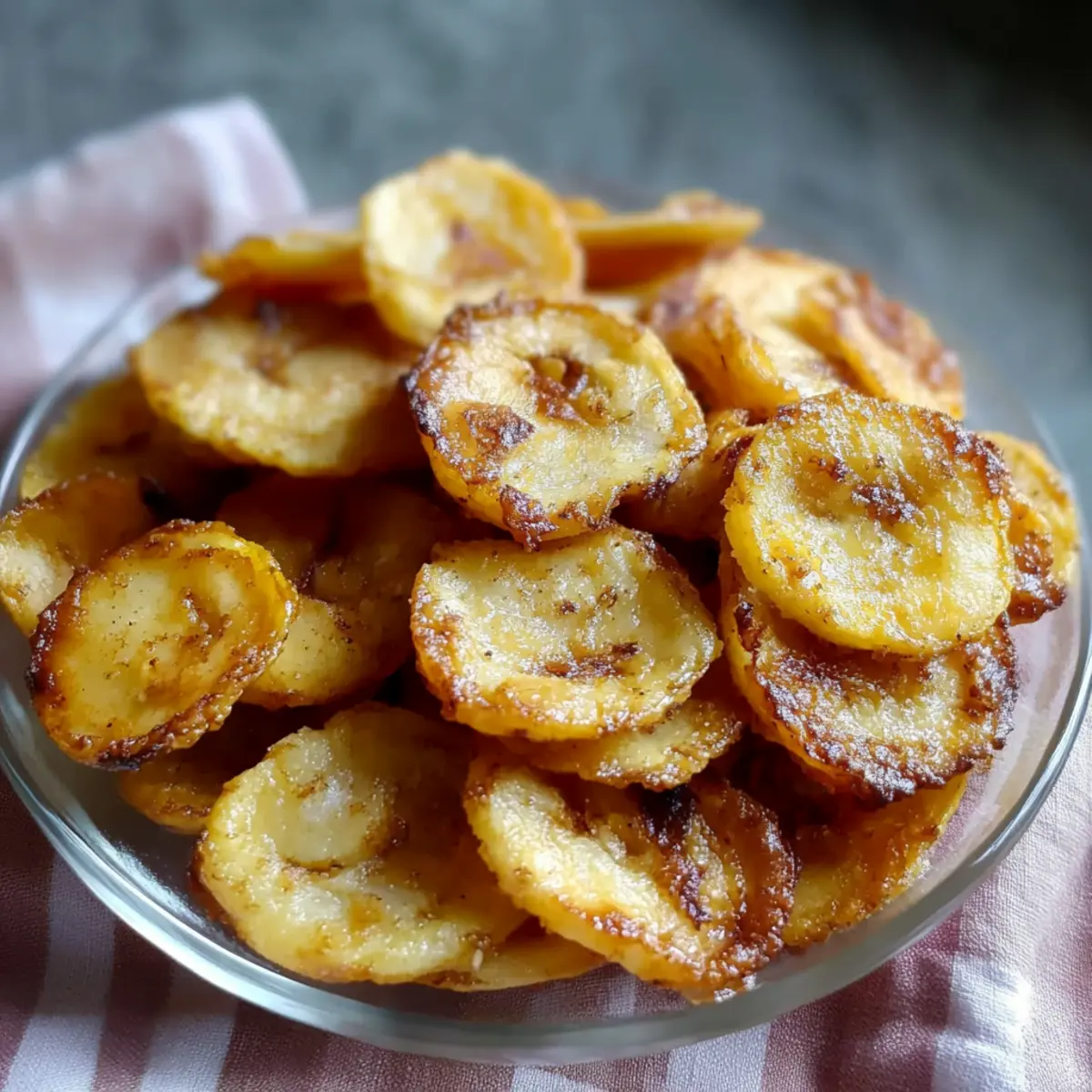 Air Fryer Banana Chips