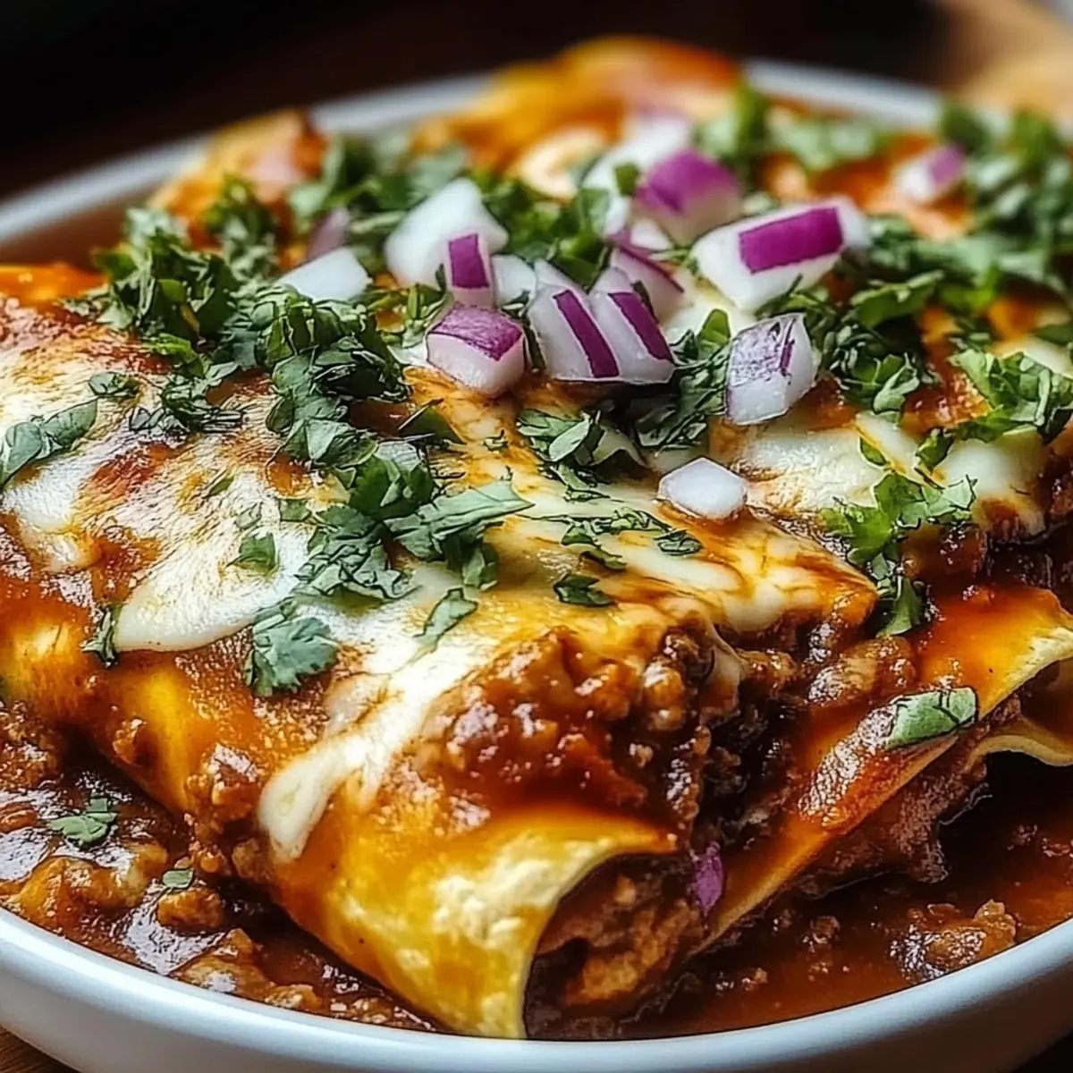 Birria Enchiladas
