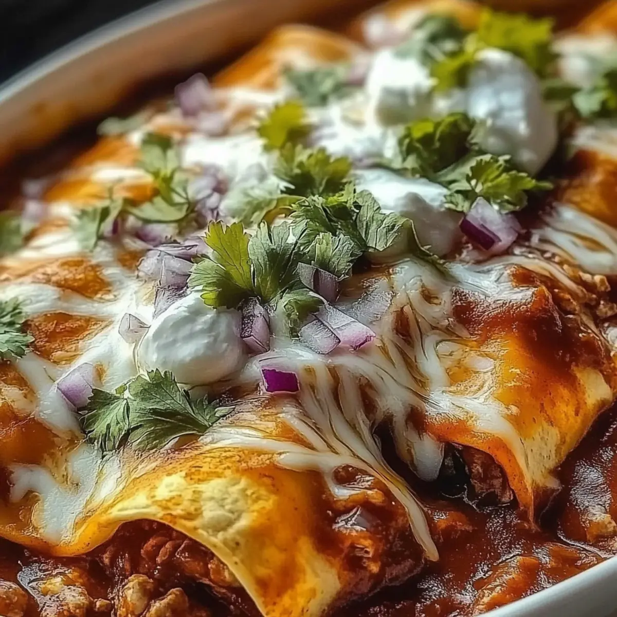 Birria Enchiladas