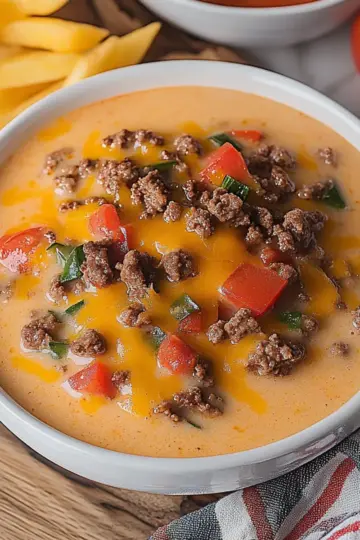 Cheeseburger Soup