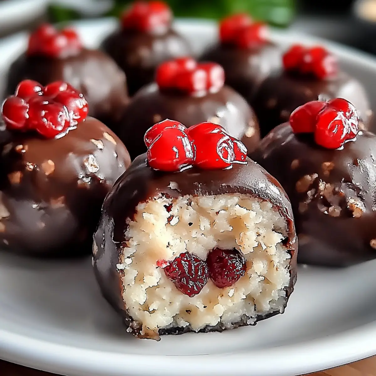 Cherry Bourbon Balls