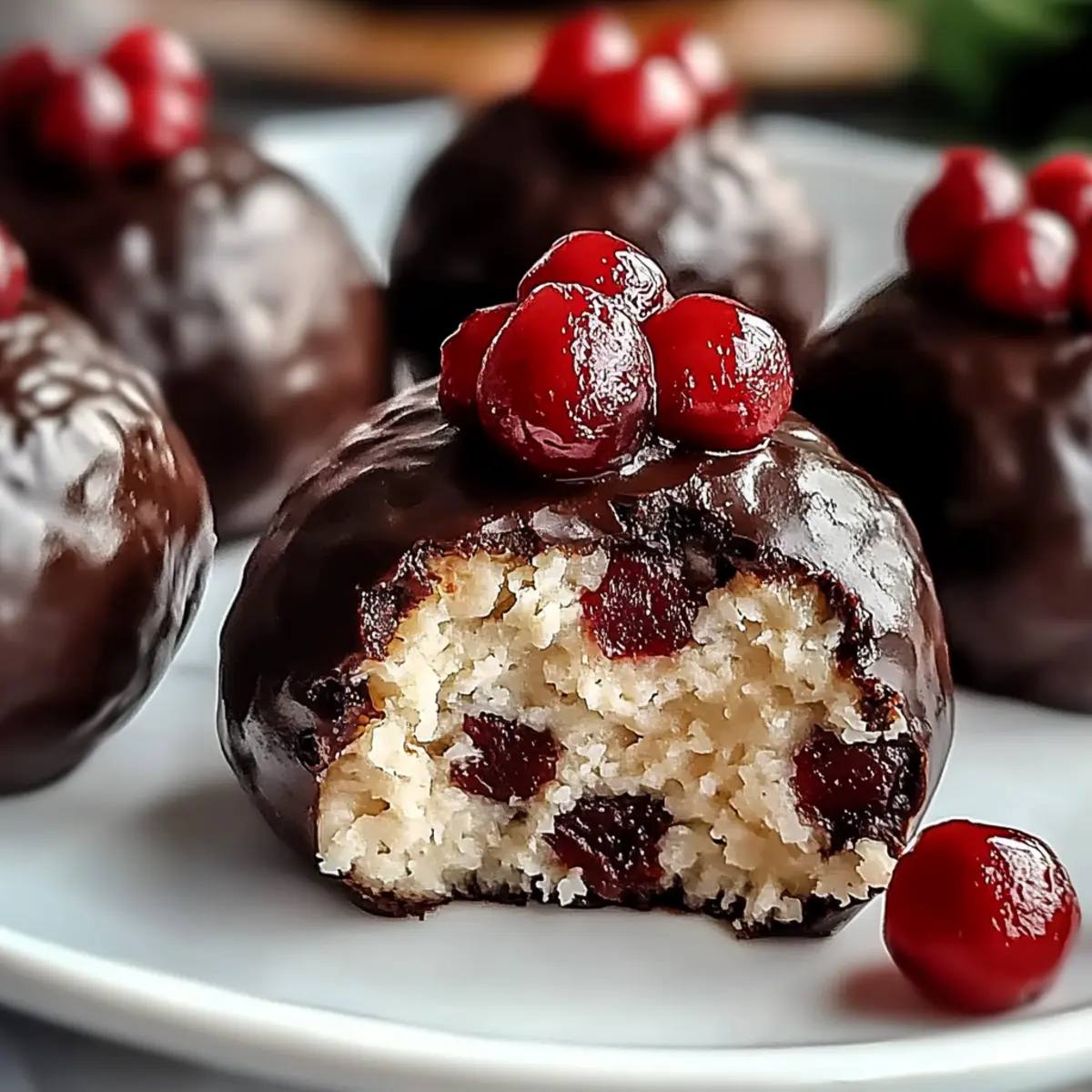 Cherry Bourbon Balls