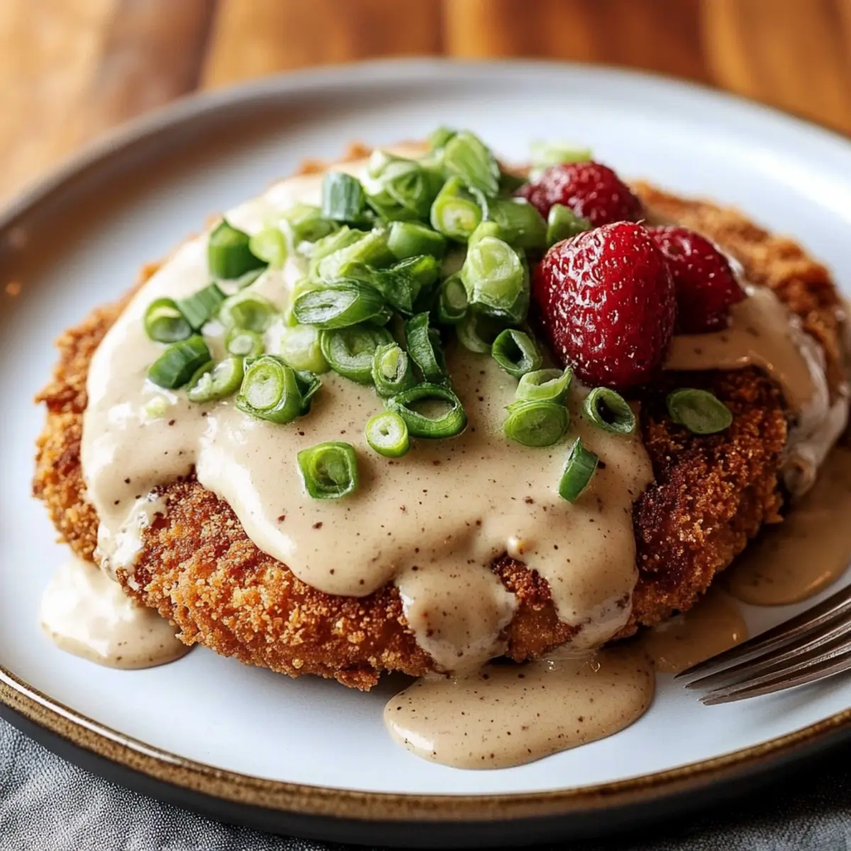 Chicken Fried Steak with Creamy Gravy