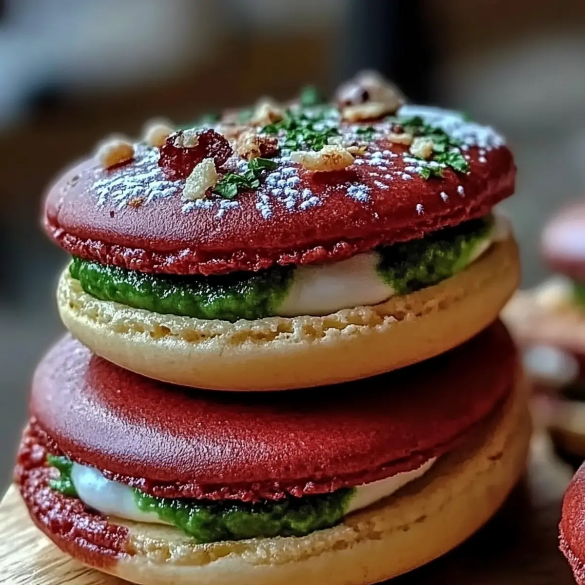Christmas Macarons