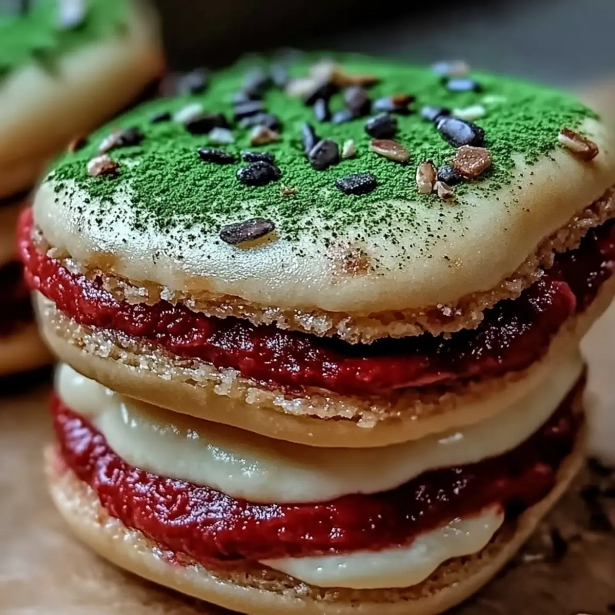 Christmas Macarons
