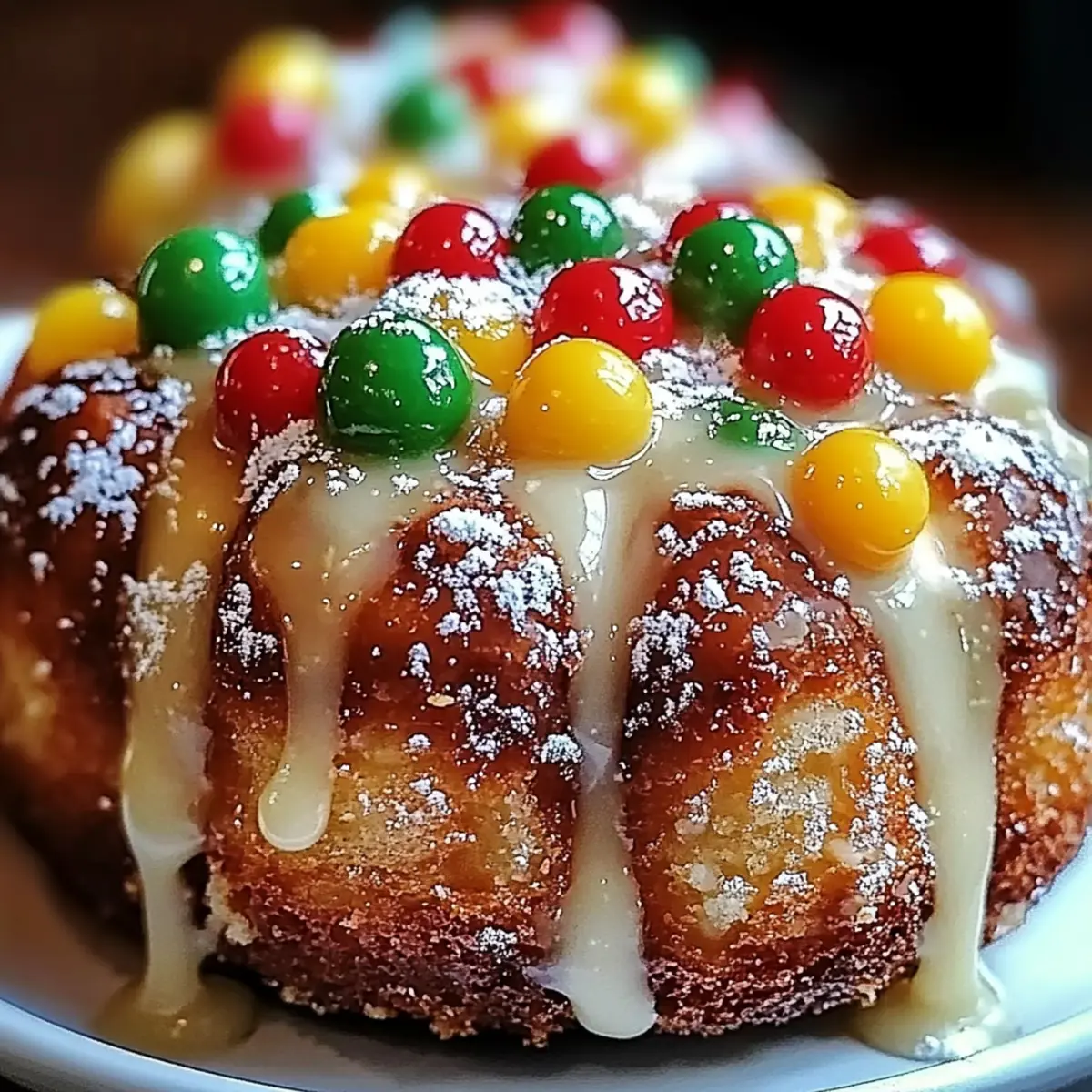 Christmas Pull Apart Cupcakes