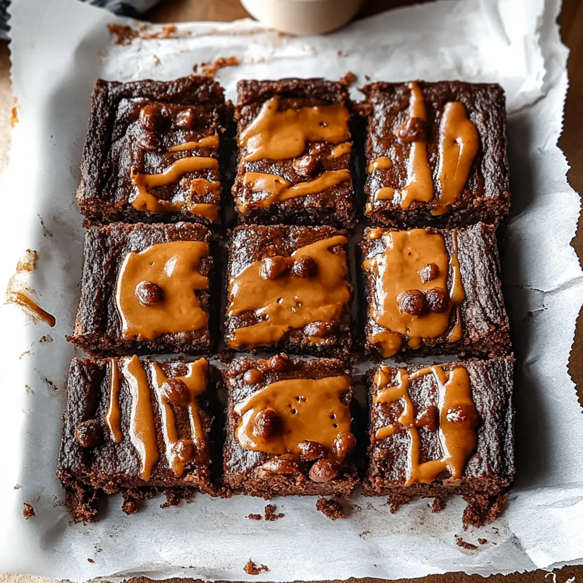 Christmas Pumpkin Brownies