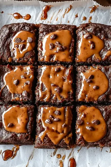 Christmas Pumpkin Brownies