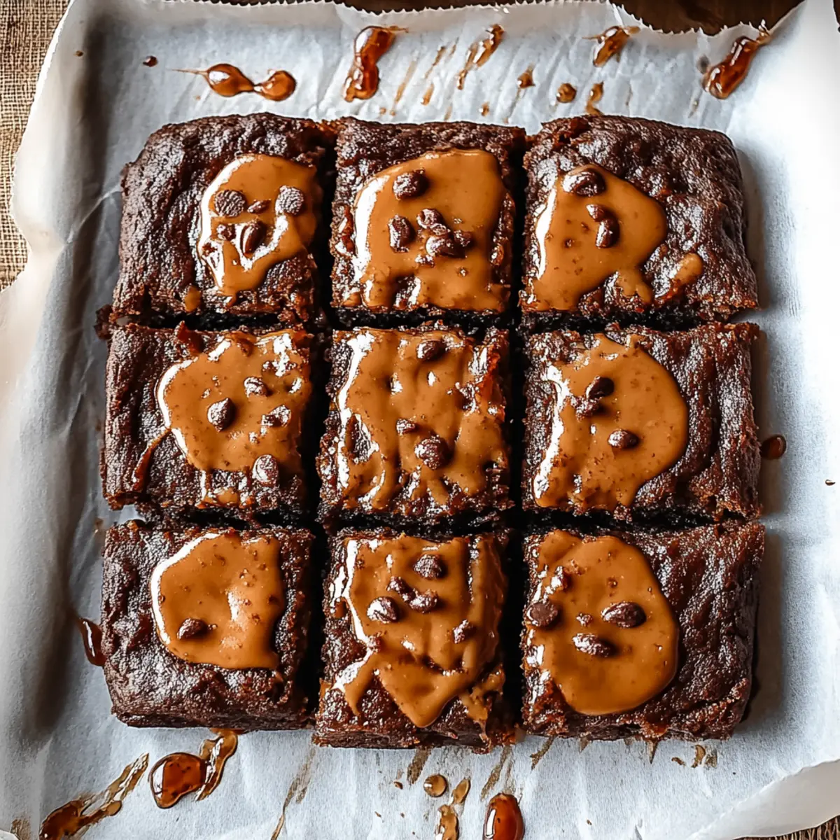 Christmas Pumpkin Brownies