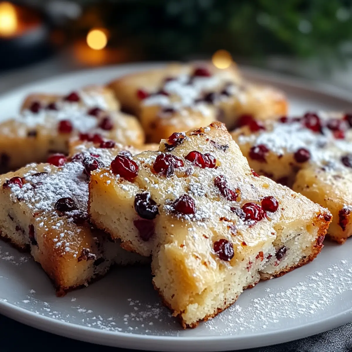 Cranberry Orange Soft Winter Star Cookies