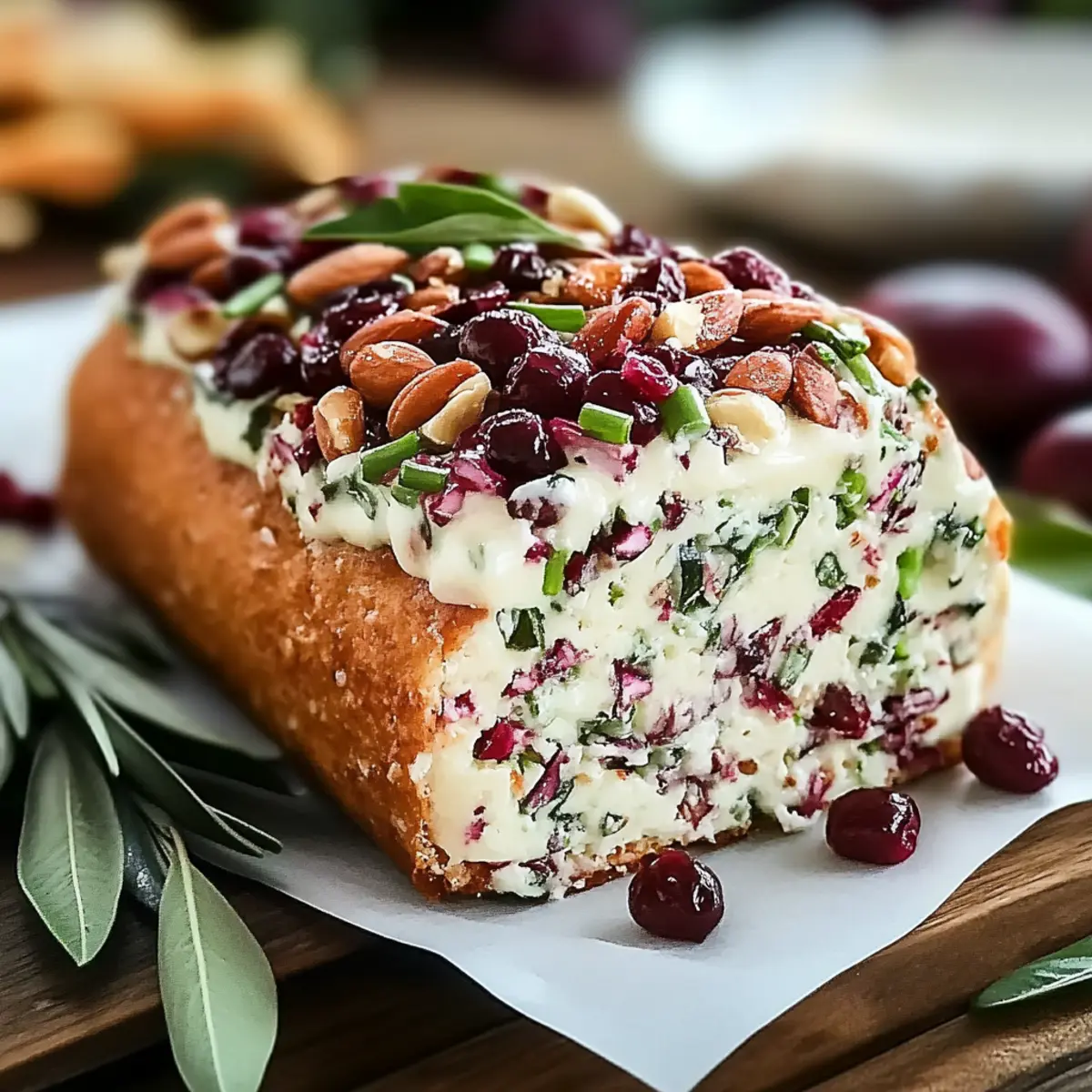 Cranberry Pecan Cheese Ball