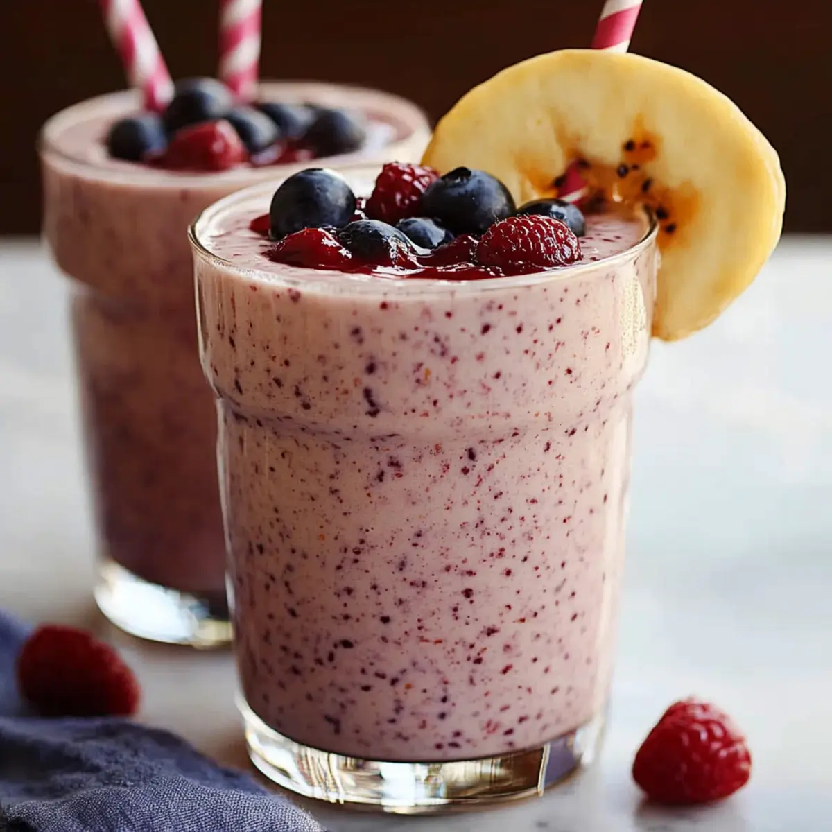 Creamy Cherry Banana Smoothie
