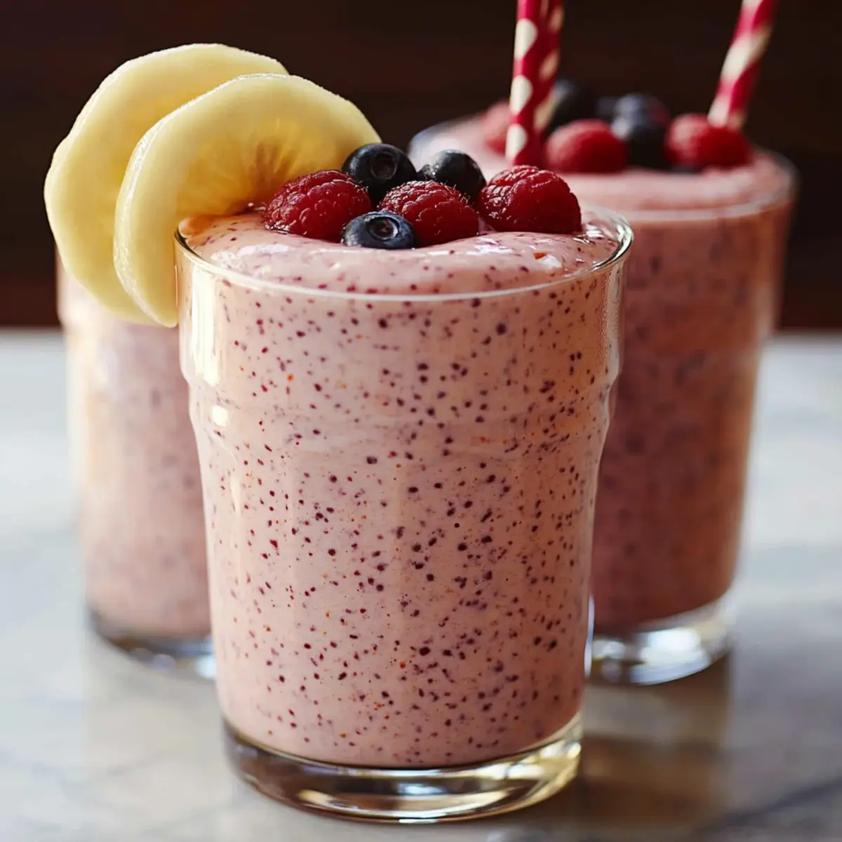 Creamy Cherry Banana Smoothie
