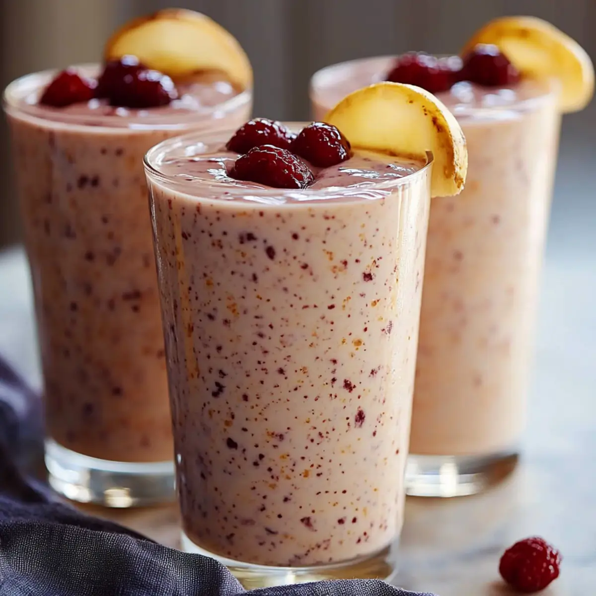 Creamy Cherry Banana Smoothie