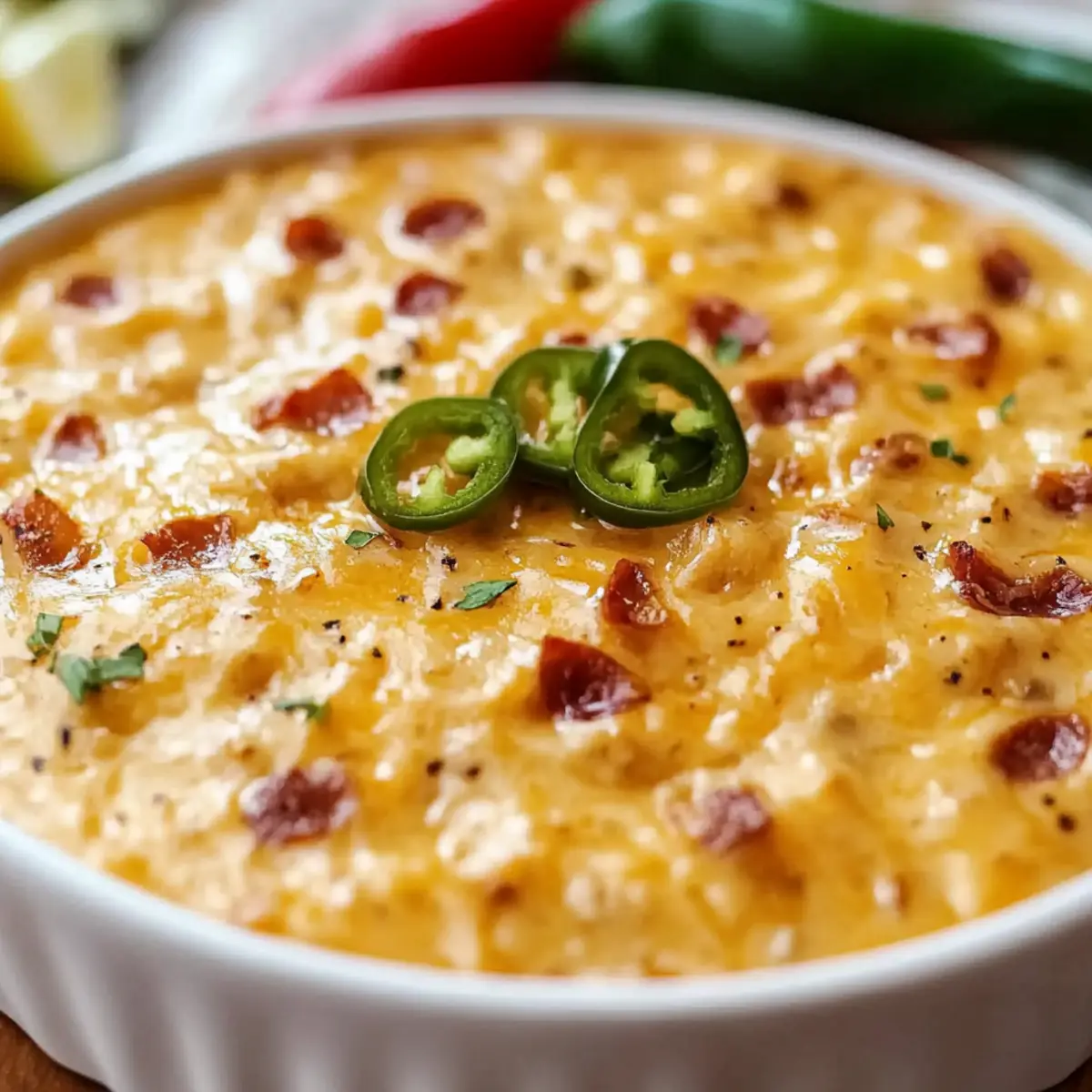 Creamy Velveeta Cheese Dip with Sausage